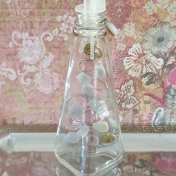 Repurposed Vintage Olive Oil Salad Dressing Bottle Hand Crafted - Picture 4 of 15